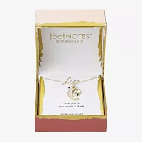 Footnotes Pendant Necklaces