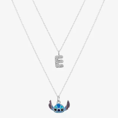 Initial Necklace Set