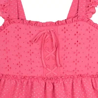 Rare Editions Big Girls Short Sleeve Flutter Empire Waist Dress