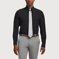 IZOD Mens Slim Fit Easy Care Wrinkle Free Long Sleeve Dress Shirt