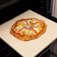 Old Stone Pizza Kitchen Cordierite 4-pc. Pizza Stone Set