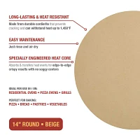 Old Stone Pizza Kitchen Cordierite 12X14 Pizza Stone and Peel