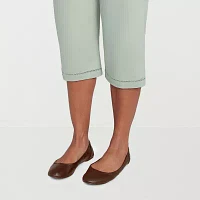 Alfred Dunner Santa Fe Womens Capri Pant