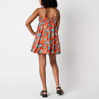 Lilo And Stitch The Movie Aloha Womens Sleeveless A-Line Dress Juniors