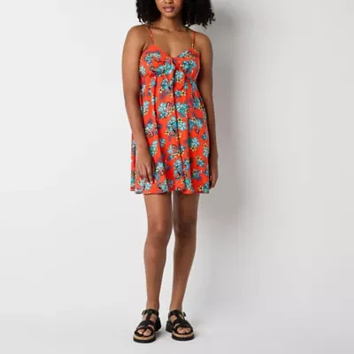 Lilo And Stitch The Movie Aloha Womens Sleeveless A-Line Dress Juniors
