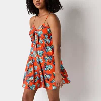 Lilo And Stitch The Movie Aloha Womens Sleeveless A-Line Dress Juniors