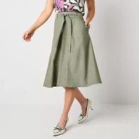 Liz Claiborne Womens Wrap Skirt