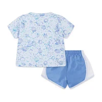 Nike Little Girls 2-pc. Short Set