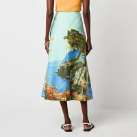 Worthington Womens Full Skirt