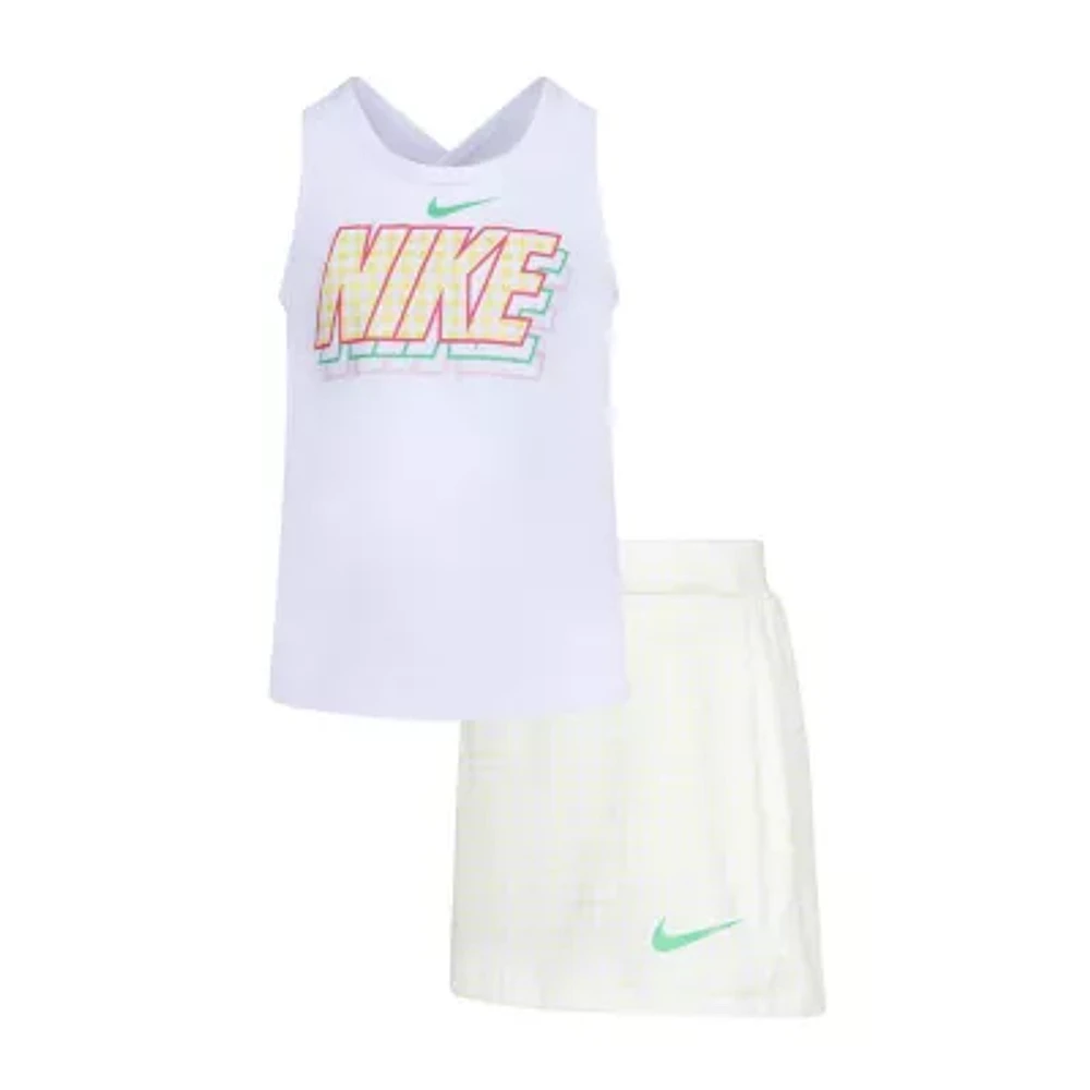 Nike Little Girls 2-pc. Skort Set