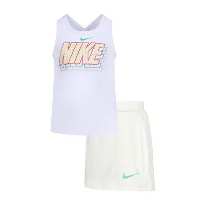 Nike Little Girls 2-pc. Skort Set