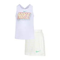 Nike Little Girls 2-pc. Skort Set