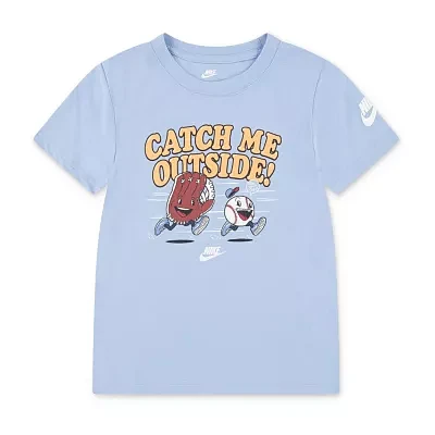 Nike Little Boys Crew Neck Short Sleeve Graphic T-Shirt