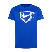 Nike Little Boys Dri-Fit Crew Neck Short Sleeve Graphic T-Shirt