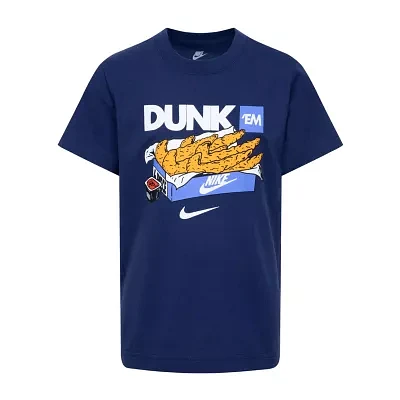 Nike Little Boys Crew Neck Short Sleeve Graphic T-Shirt