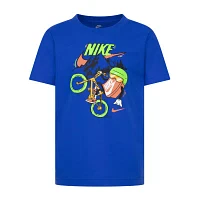 Nike Little Boys Crew Neck Short Sleeve Graphic T-Shirt