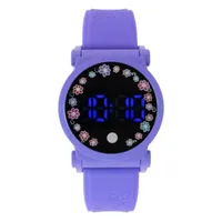 Womens Digital Blue Strap Watch 18541