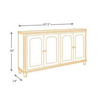 Signature Design by Ashley® Mirimyn Storage End Table with Panel Doors