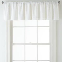 JCPenney Home™ Jenner Cotton Thermal Rod-Pocket/Back-Tab Valance