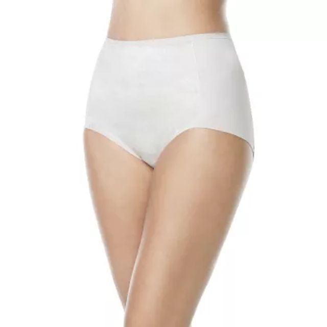 Warners® No Pinching, No Problems® Dig-Free Comfort Waist with Lace Smooth  and Seamless Brief RS1501P - JCPenney
