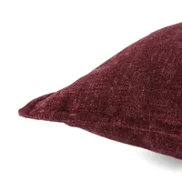 Liz Claiborne Solid Chenille Lumbar Pillow