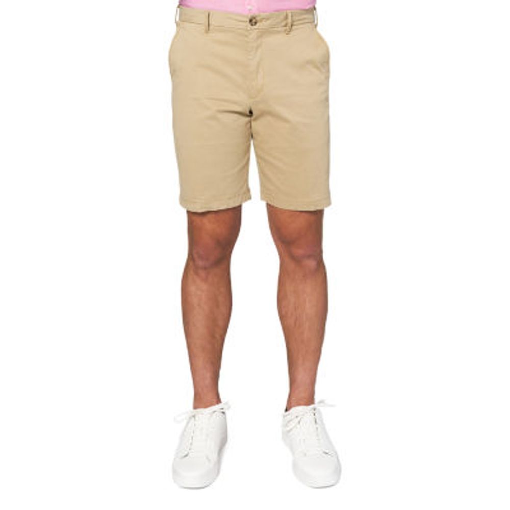 IZOD Saltwater 9 1/2" Mens Stretch Fabric Chino Short