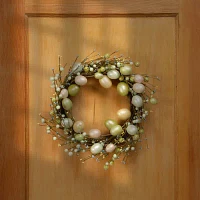 National Tree Co. 20 Easter Eggs Wreath