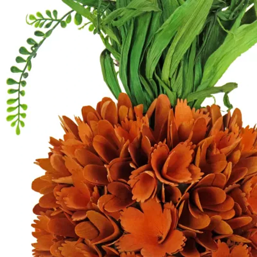 National Tree Co. 28 Floral Carrot Figurine
