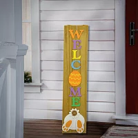 National Tree Co. 43 Easter Welcome Wall Sign