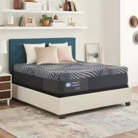 Sealy Posturpedic Plus Brenham 13.5" Hybrid Firm Tight Top - Mattress + Box Spring