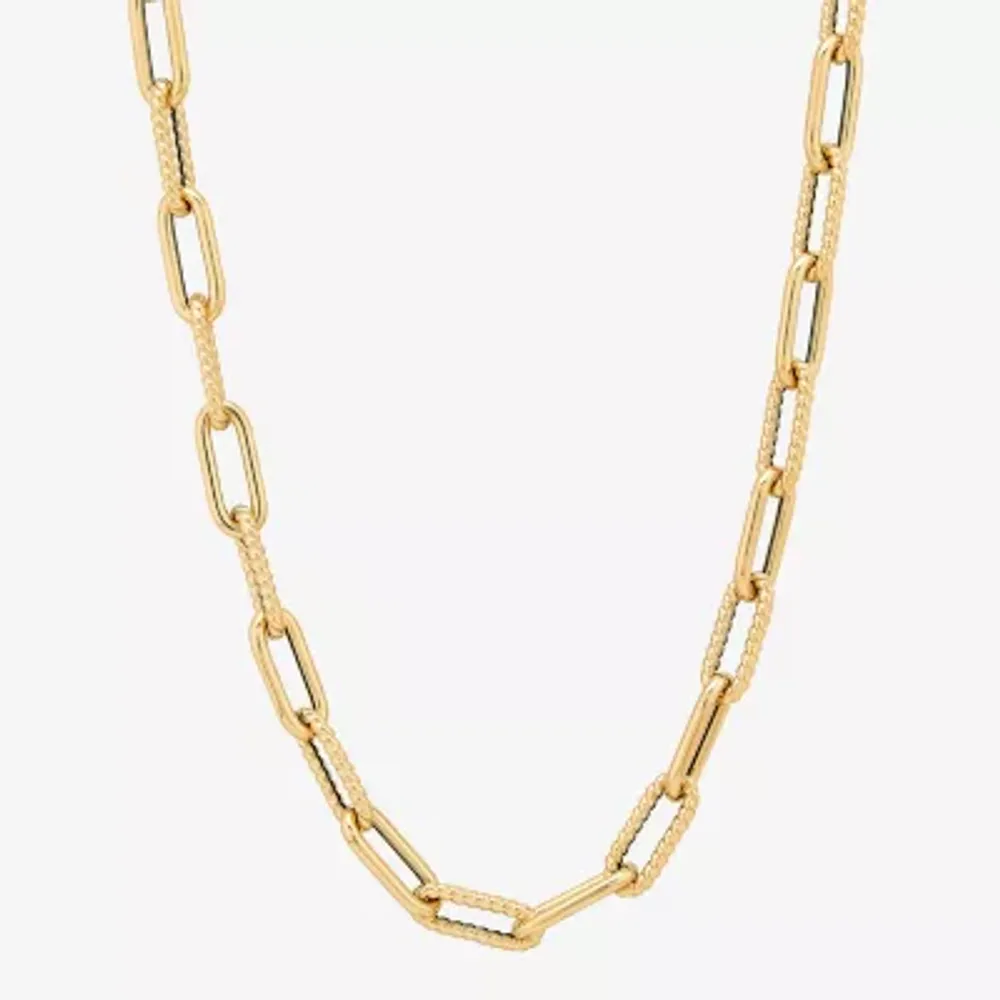 14K 17 Inch Link Necklace