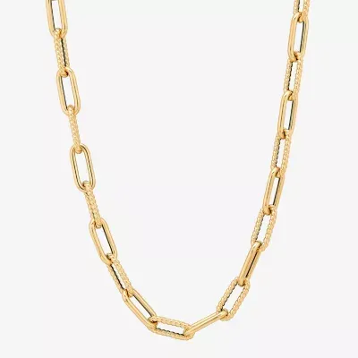 14K 17 Inch Link Necklace