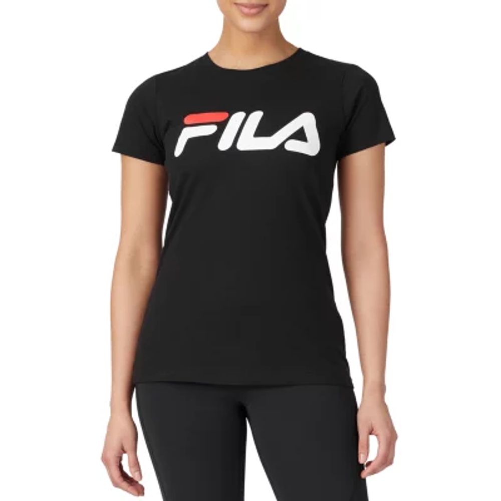 FILA Womens Crew Neck Short Sleeve T-Shirt