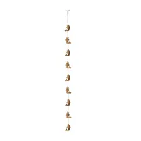 Glitzhome 8.5 Ft Fish Shaped Rain Chain Garland