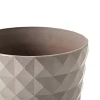 Glitzhome Set Of 2 Plastic Pot Planters