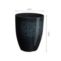 Glitzhome Set Of 2 16.75'' Plastic Pot Planters