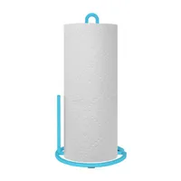 Blue Donuts Turquoise Square Modern Paper Towel Holders