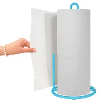 Blue Donuts Turquoise Square Modern Paper Towel Holders