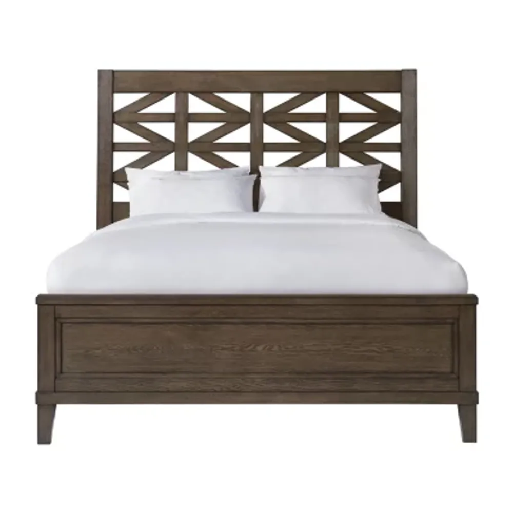 The Zion Bedroom Collection 3-pc. Wooden Bed