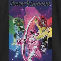Little & Big Girls Crew Neck Short Sleeve Power Rangers Graphic T-Shirt