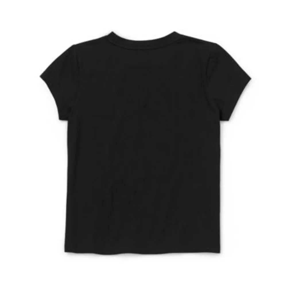 Little & Big Girls Groot Crew Neck Short Sleeve Marvel Graphic T-Shirt