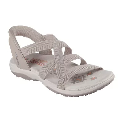 Skechers Hands Free Slip-Ins Womens Reggae Slim Stretch Flex Strap Sandals