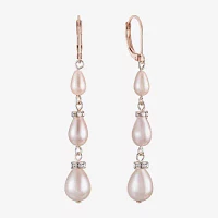 Monet Jewelry Simulated Pearl Drop Earrings