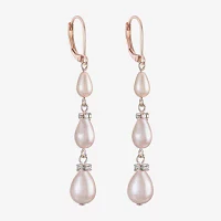 Monet Jewelry Simulated Pearl Drop Earrings