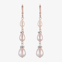 Monet Jewelry Simulated Pearl Drop Earrings