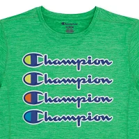 Champion Big Boys Crew Neck Short Sleeve Graphic T-Shirt