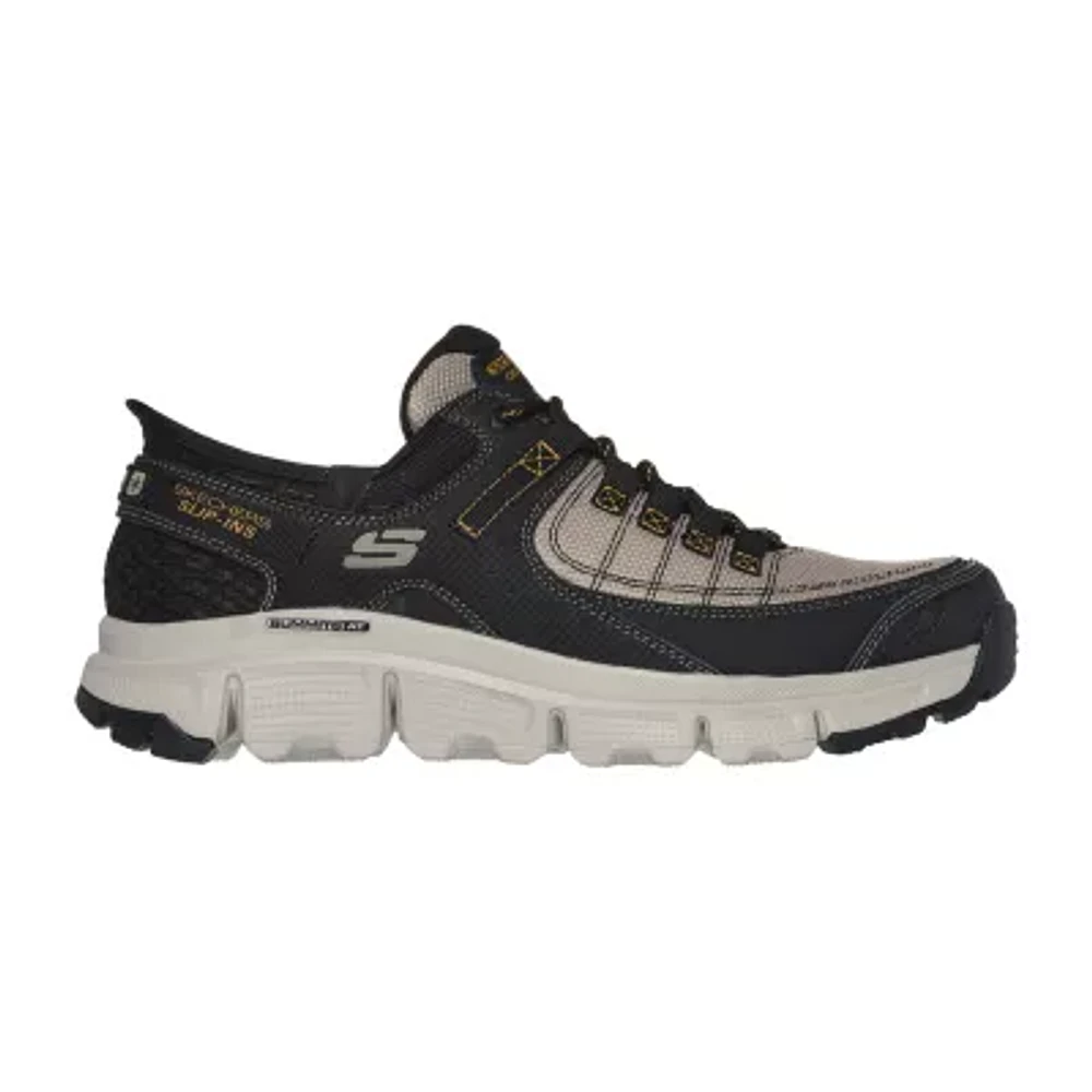 Skechers Mens Summits At Hands Free Slip-Ins Slip-On Walking Shoes Wide Width