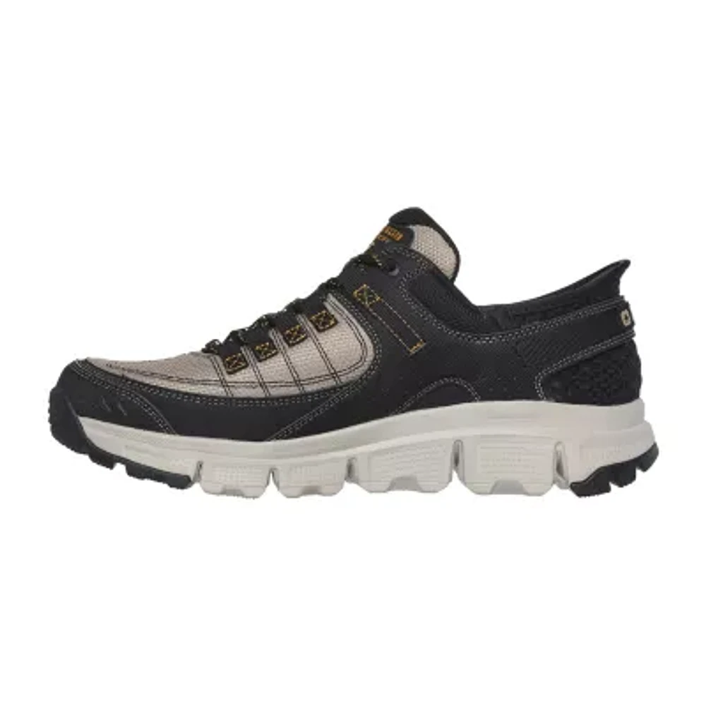 Skechers Mens Summits At Hands Free Slip-Ins Slip-On Walking Shoes Wide Width