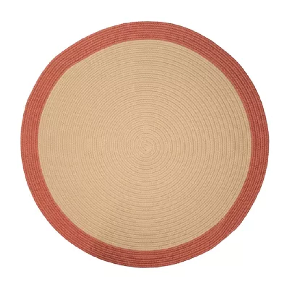 Colonial Mills Dolce Bordered Reversible Round Doormat
