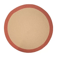 Colonial Mills Dolce Bordered Reversible Round Doormat